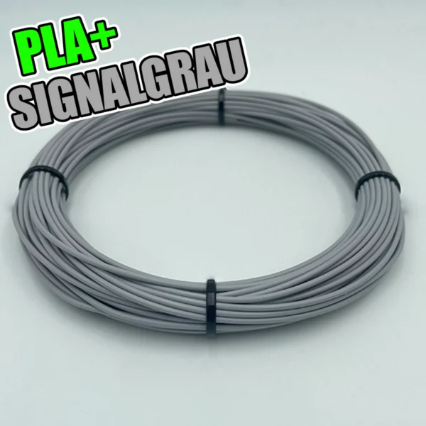 PLA+ Filament Signalgrau Sample 50g