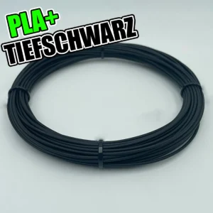 PLA+ Filament Tiefschwarz Sample 50g