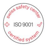 Swiss safety center ISO 9001 Certified System Zertifikat Swiss safety center ISO 9001 Certified System Zertifikat