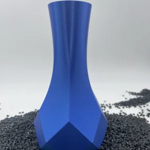 PLA Silk Blau Druck. Filament Made in Germany