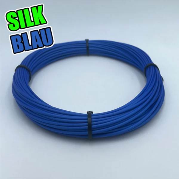 Silk Filament Blau Sample 50g