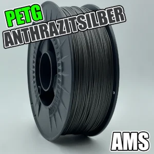 PETG Anthrazitsilber Rolle passend für AMS. Made in Germany
