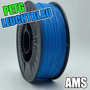 PETG Leuchtblau Rolle passend für AMS. Made in Germany