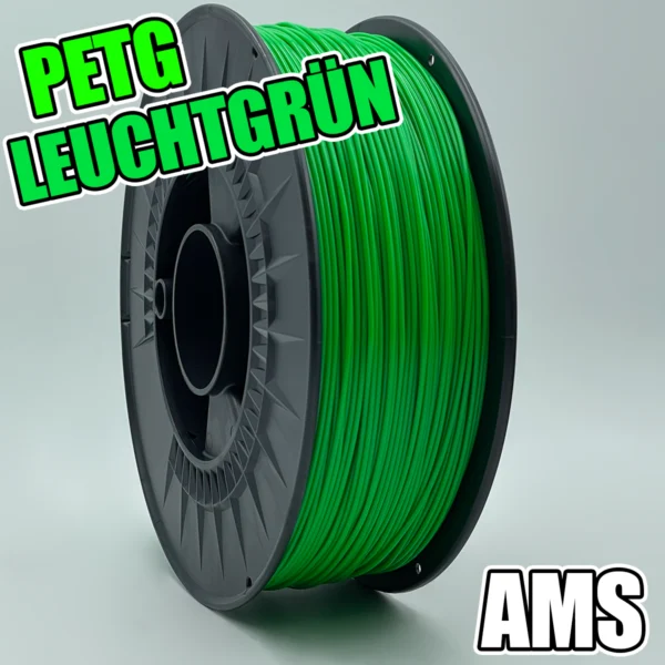 PETG Leuchtgrün Rolle passend für AMS. Made in Germany