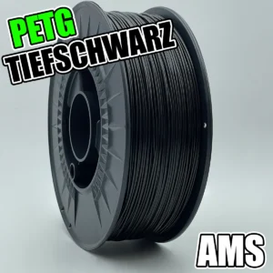 PETG Tiefschwarz Rolle passend für AMS. Made in Germany