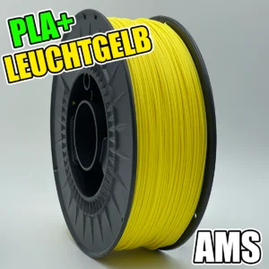 PLA+ Leuchtgelb Rolle passend für AMS. Made in Germany