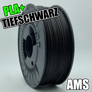 PLA+ Tiefschwarz Rolle passend für AMS. Made in Germany