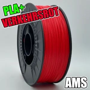 PLA+ Verkehrsrot Rolle passend für AMS. Made in Germany