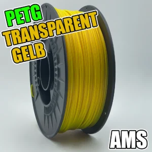 PETG Transparent Gelb Rolle passend für AMS. Made in Germany